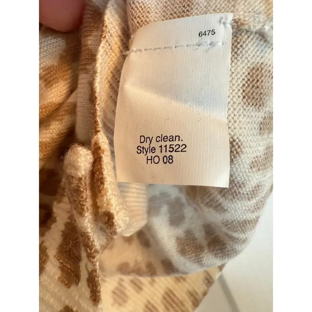 J. CREW 100% Merino Wool Soft Button up cardigan sweater - size Large